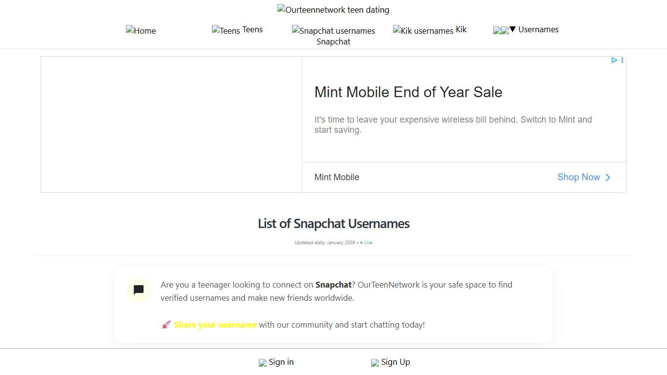 60319 Active Snapchat Usernames (2026 List)