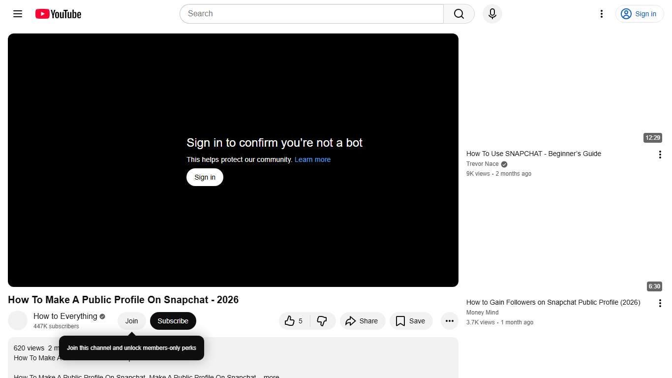 How To Make A Public Profile On Snapchat - 2026 - YouTube